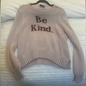 Be Kind Wooden Ships Sweater